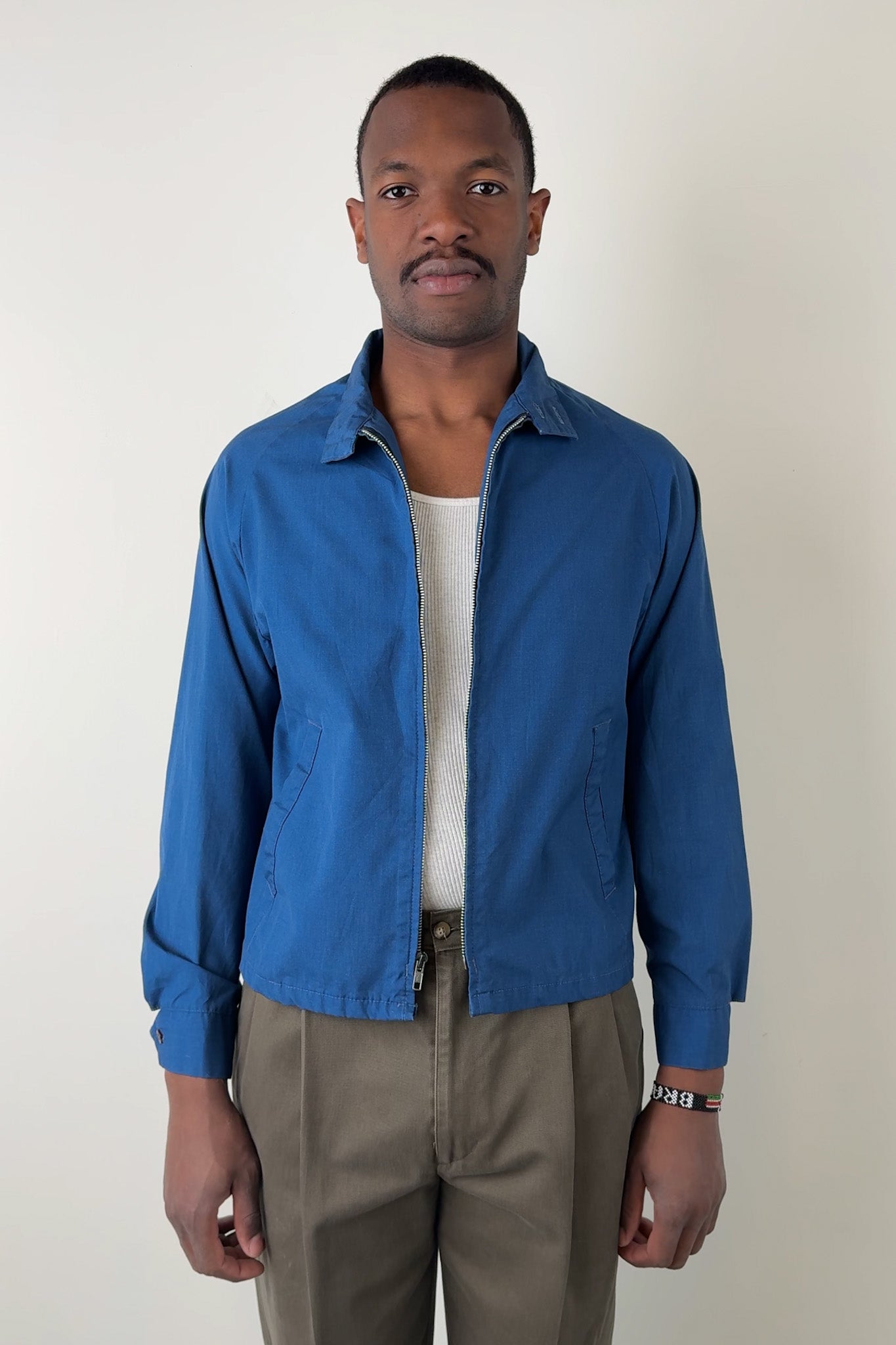 Vintage 90s Ocean Cotton Zip Up Jacket – Hermine