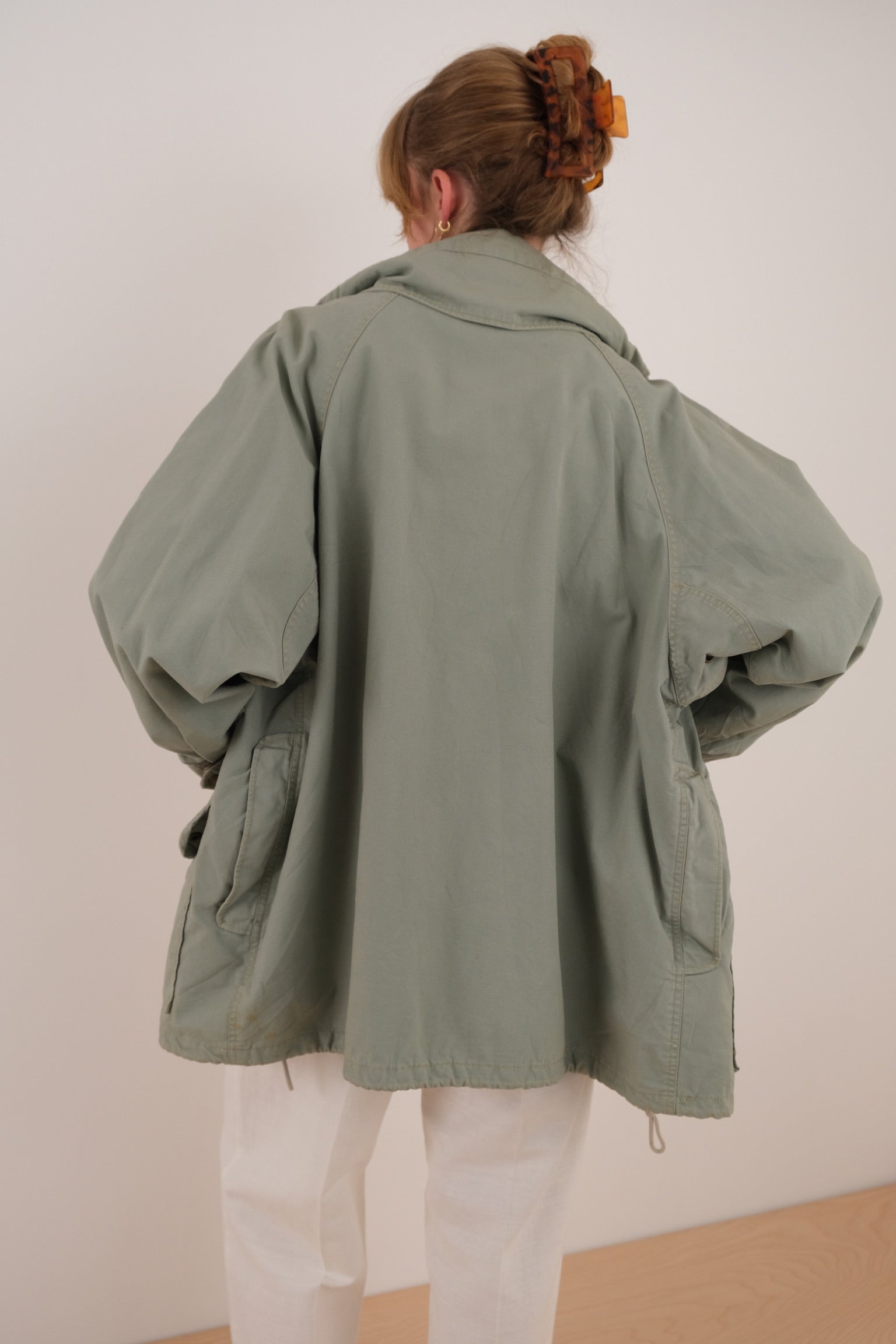 Vintage 90s Sage Banana Republic Cotton Utility Jacket – Hermine