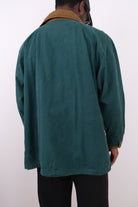 Vintage 90s Pine Cotton Hooded Utility Parka