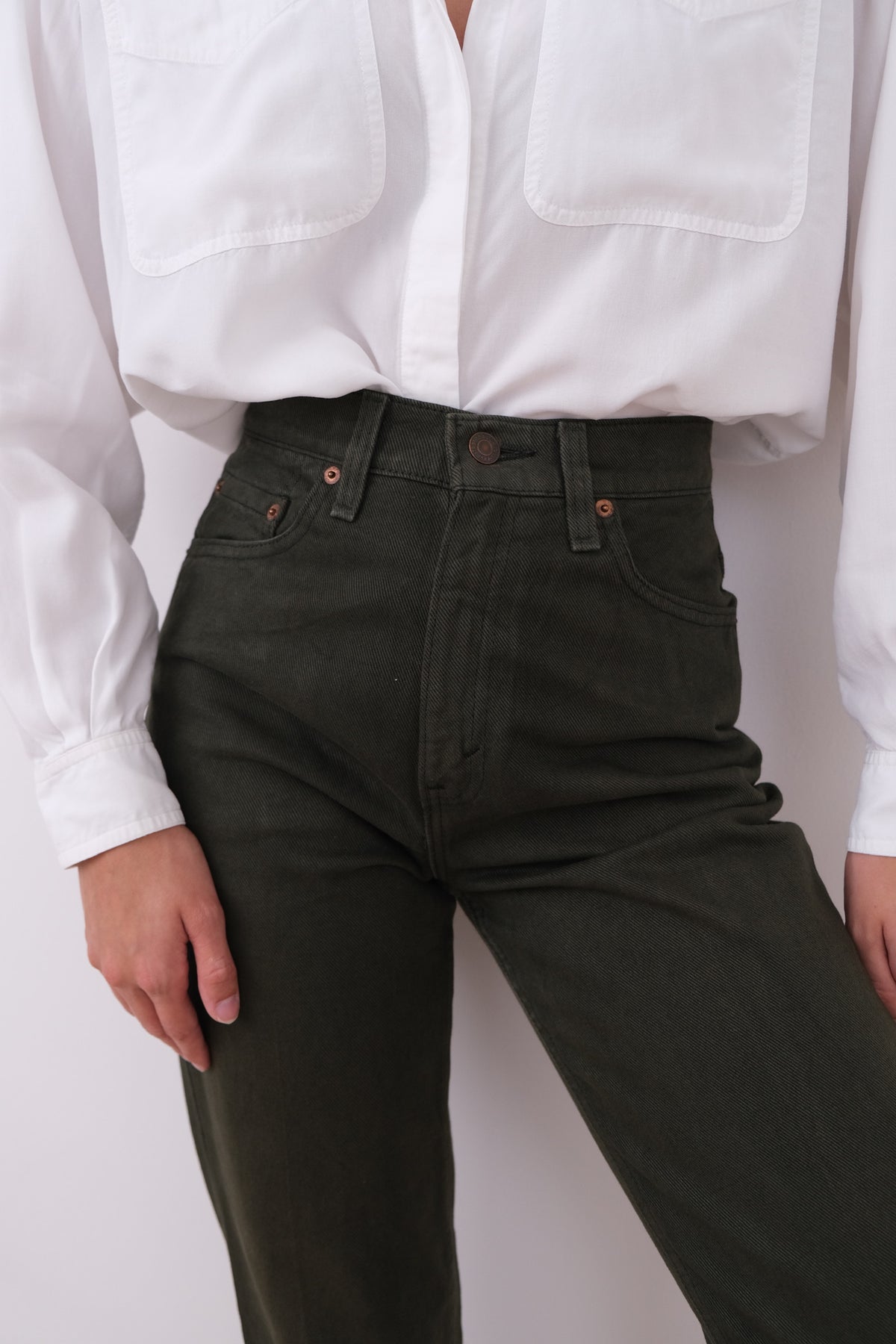 Vintage 90s USA Moss Levi's 521 Cotton Denim Jeans
