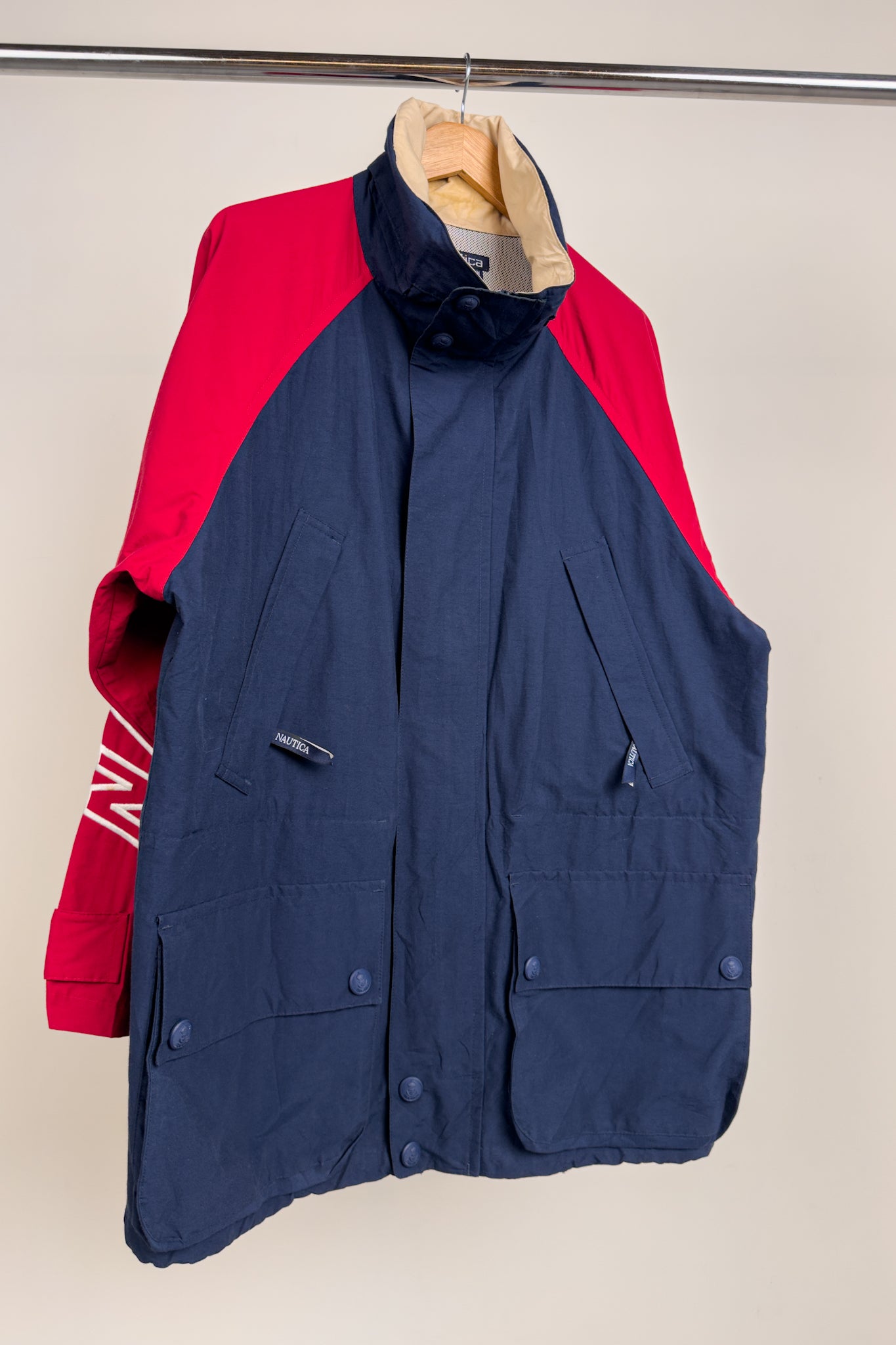 Vintage 90s Nautica Cotton Blend Sailing Jacket – Hermine